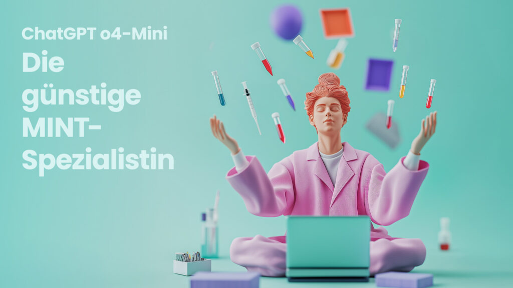 Beitragsbild für den Blogartikel zum neuen ChatGPT Modell o4-mini